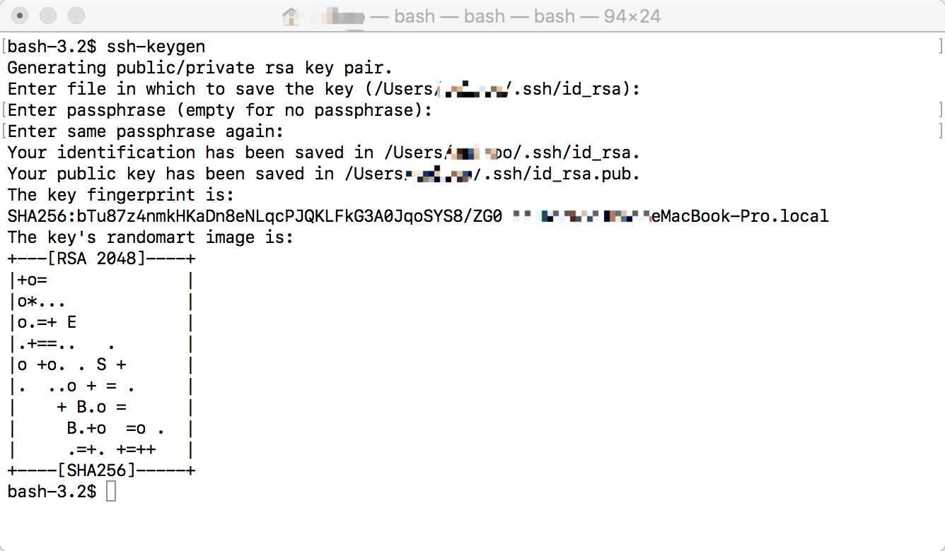 Mac执行ssh-keygen